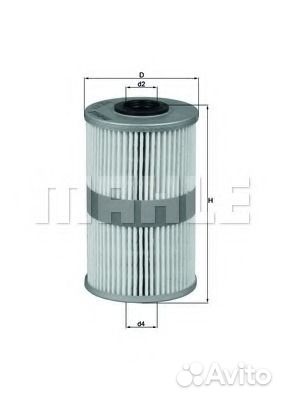 Knechtmahle KX 204D Топливный фильтр