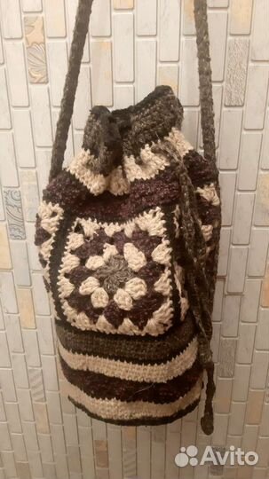 Вязаная крючком сумка