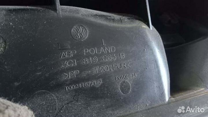 Воздуховод салона Volkswagen Passat B6 универсал