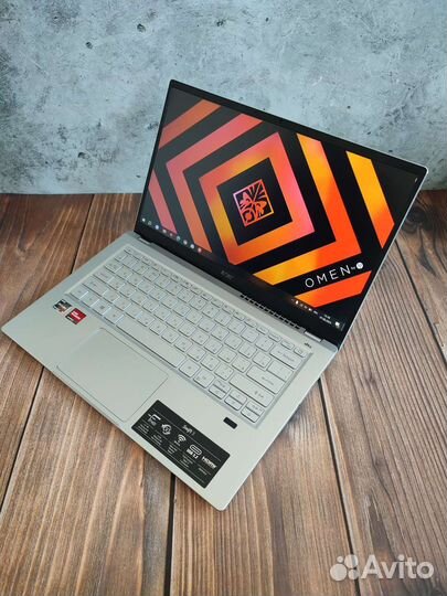 Мощный Acer Swift 4 ядра/8поток ryzen5000s/8GB/SSD