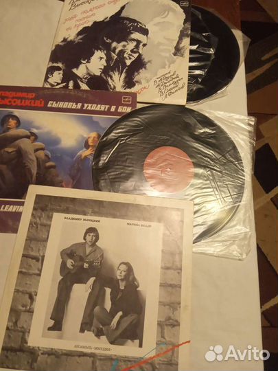 Владимир Высоцкий. Пластинки с записями песен