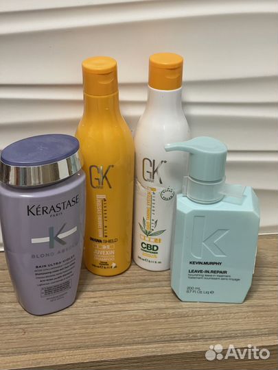 Пустые флаконы KevMurphy, Phil Kingsley,GK Hair