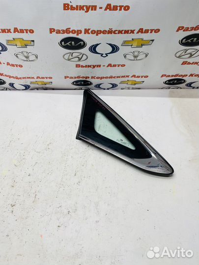 Форточка задняя левая на hyundai sonata 7LF