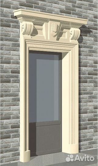Фасадный декор. Готовое решение для дверей