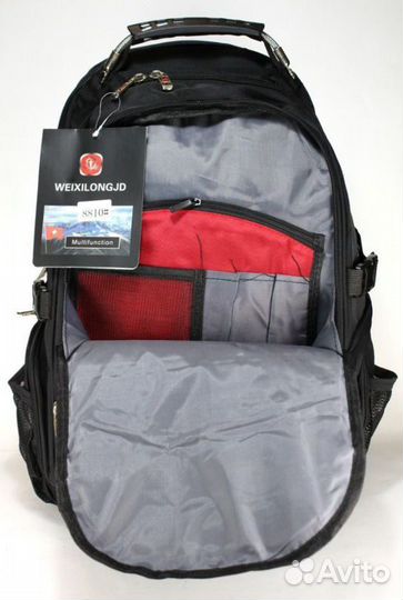 Новый Рюкзак мужской городской swiss 8810 + чехол