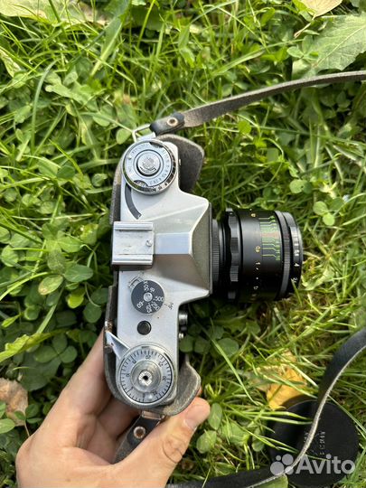 Плёночный фотоаппарат Зенит Е СССР