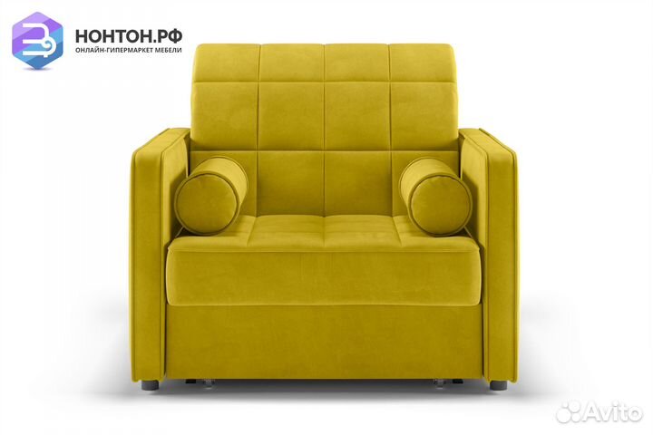 Кресло аккордеон Модо горчичное