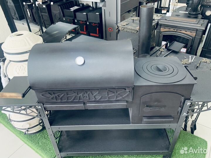 Гриль-печь смокер