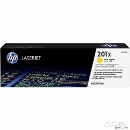 HP CF402X Картридж, Yellow LaserJet Pro M252n/M252