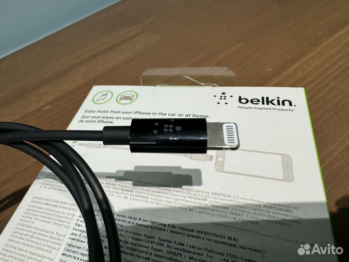 Кабель Belkin 3.5 mm Audio Lightning Connector