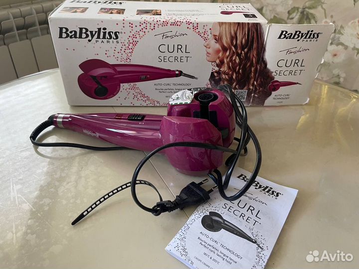 Плойка babyliss curl secret