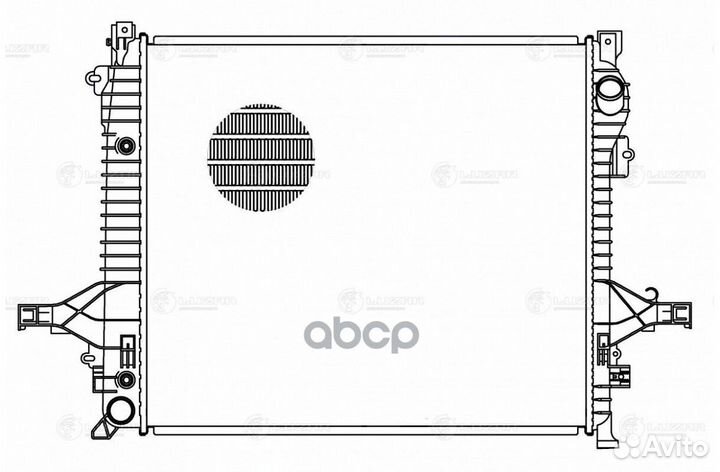 Радиатор 'LRC10157 luzar