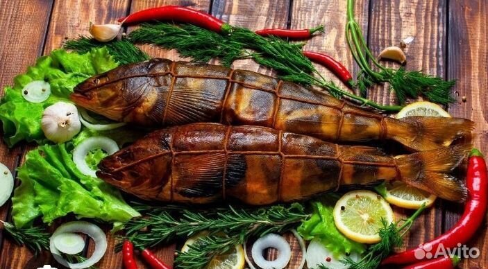 Креветки, крабы, рыба