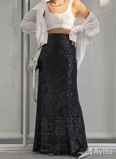 Юбка длинная