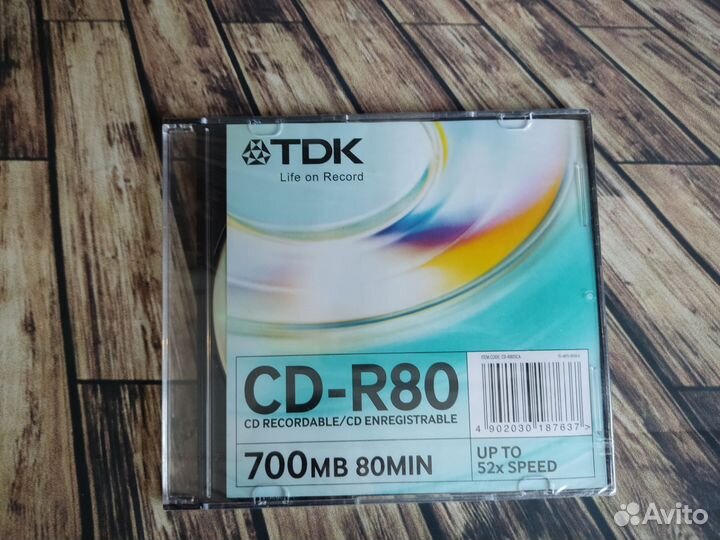 Диски CD R/RW TDK Verbatim VS новые и бу
