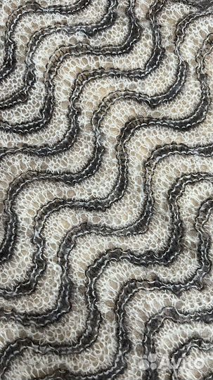 Пуховый шарф, шаль ажурный