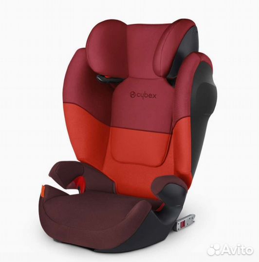 Автокресло cybex Solution M-Fix SL, красный