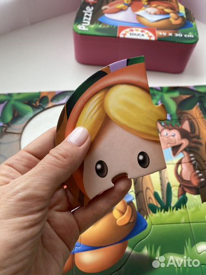 Пазл Красная Шапочка 24 сегмента