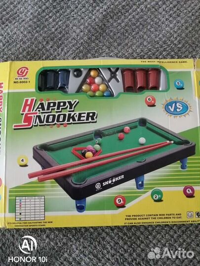 Настольная игра бильярд