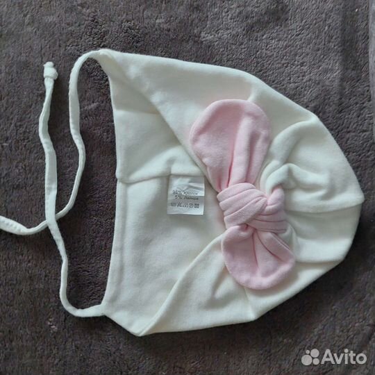 Шапка и снуд для девочки весна