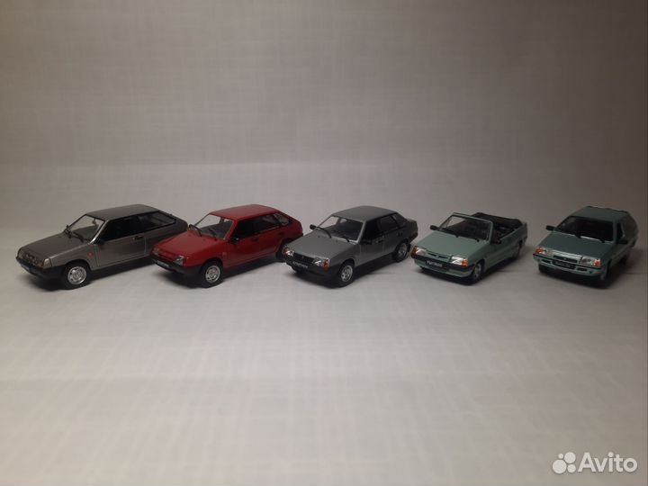 Модельки машин ваз 1/43