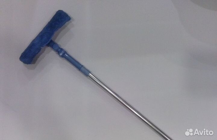 Швабра телескопическая 85-135 см для мойки окон