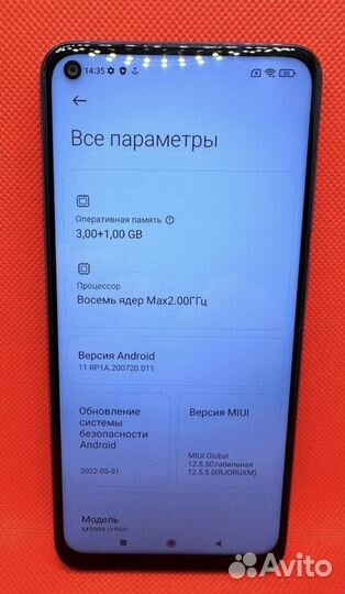 Телефон xiaomi redmi note 9 4/64