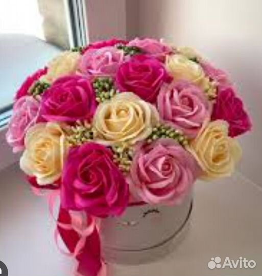 Мыло ручной работы букеты