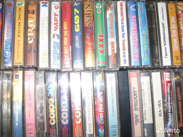 Кассеты на магнитофон