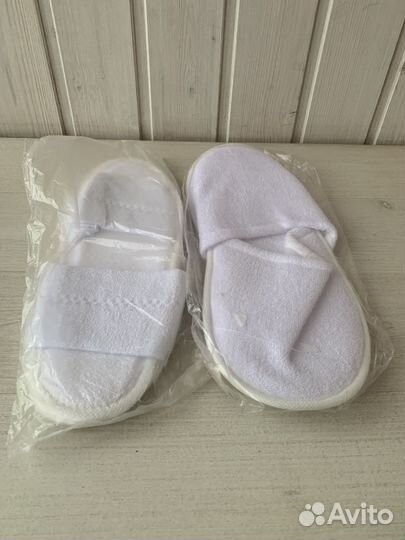 Тапки одноразовые махровые