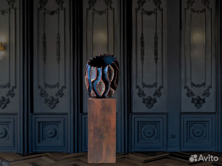 Современная скульптура ваза Лава 150 см