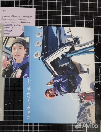 Фото фолио Юнги из бтс