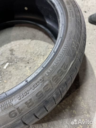 Continental ContiSportContact 225/40 R19 и 255/35 R19