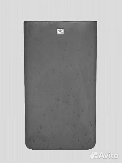 Вазон (кашпо, горшок) для цветов и растений Cube H