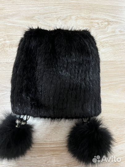 Шапка кошка для девочки