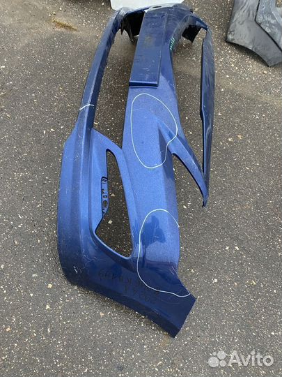 Бампер передний solaris 2015