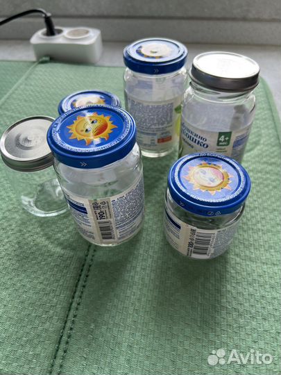 Банки из под детского питания
