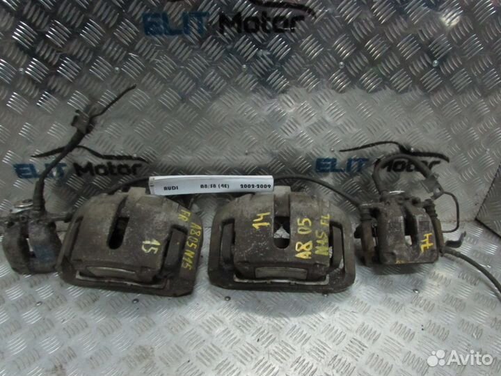 Суппорт тормозной Audi A8 (4E) 2002-2010