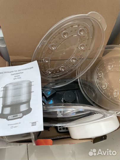 Пароварка электрическая gfgril GFS-7DSS