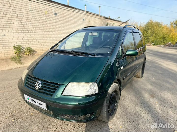 Volkswagen Sharan 1.9 МТ, 2002, 450 000 км