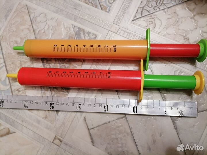 Водяной шприц игрушка