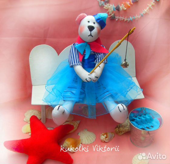 Мишка Сонечка (в стиле Тильда)