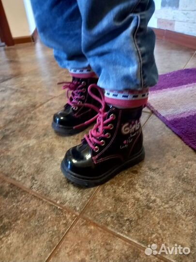 Ботинки для девочки