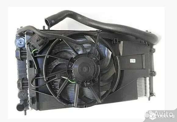 Радиатор LADA granta FL MT+AC В сборе