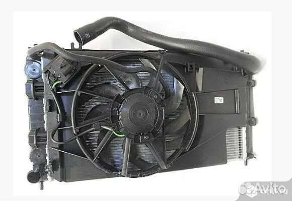 Радиатор LADA granta FL MT+AC В сборе