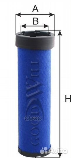 Фильтр воздушный (дополнительный) AG1081/1 AG10