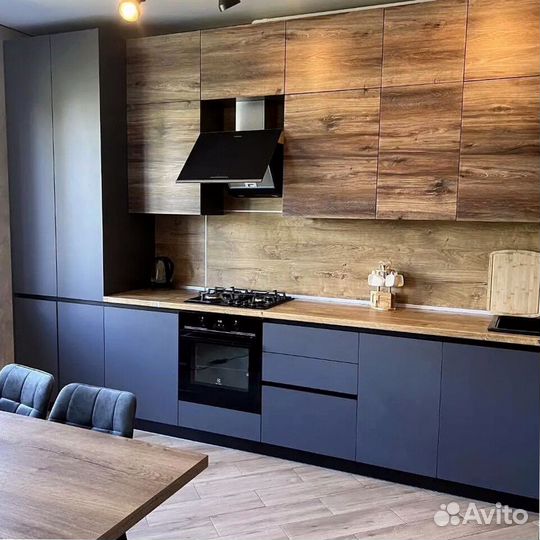 Кухонный гарнитур в современном стиле на заказ