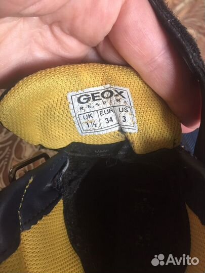 Ботинки geox р34