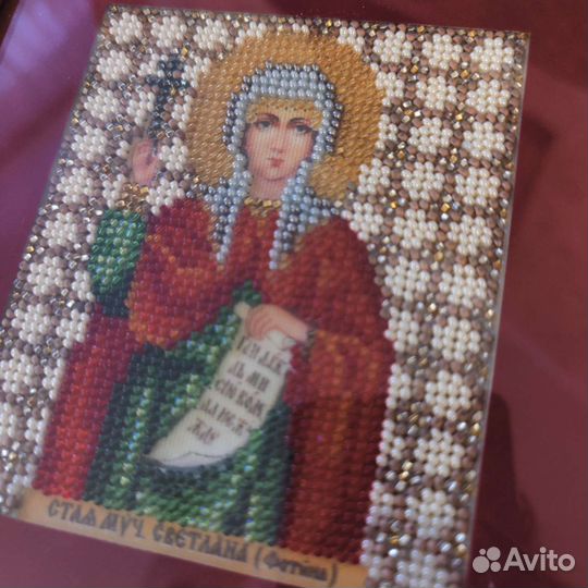 Икона бисером