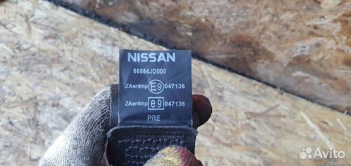 Ремень безопасности с пиропатроном Nissan Qashqai